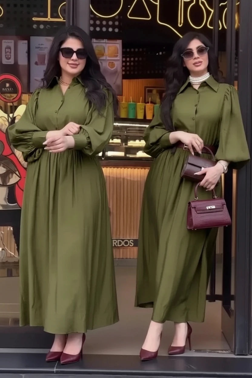 Robe Longue Elégante - فستان صيفي فخم وبقصة راقية